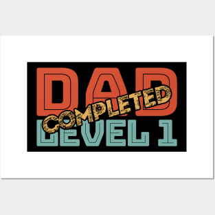 Dad Level 1 Completed Posters and Art